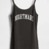 GAP × Disney „Tim Burtons The Nightmare Before Christmas“ Mini-Ripp-Trägeroberteil