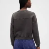 GAP × Disney „Tim Burtons The Nightmare Before Christmas“ – Schweres Sweatshirt mit Totenkopf-Motiv