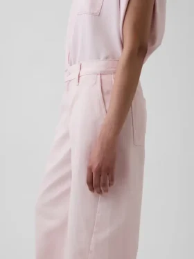 Gap × Hfr Baggy-Jeans im Barrel-Schnitt mit niedriger Leibhöhe in Rosa aus der Kollektion von Nicole Benefield