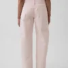 Gap × Hfr Baggy-Jeans im Barrel-Schnitt mit niedriger Leibhöhe in Rosa aus der Kollektion von Nicole Benefield