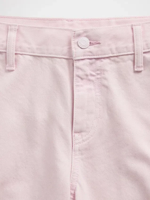 Gap × Hfr Baggy-Jeans im Barrel-Schnitt mit niedriger Leibhöhe in Rosa aus der Kollektion von Nicole Benefield