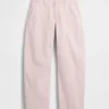 Gap × Hfr Baggy-Jeans im Barrel-Schnitt mit niedriger Leibhöhe in Rosa aus der Kollektion von Nicole Benefield