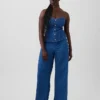 Gap × Hfr High Rise Pintuck Stride Wide-Leg Jeans von Atelier Ndigo
