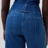Gap × Hfr High Rise Pintuck Stride Wide-Leg Jeans von Atelier Ndigo