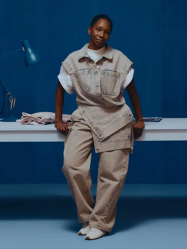 GAP × Hfr Low Rise Baggy Barrel Jeans aus dem Portfolio von Nicole Benefield