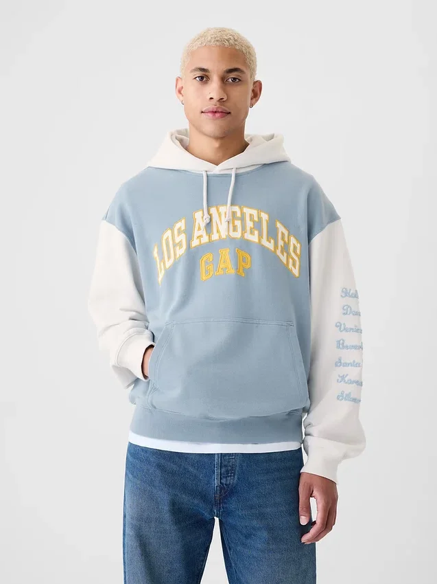 GAP Hoodie mit „Los Angeles City“-Logo