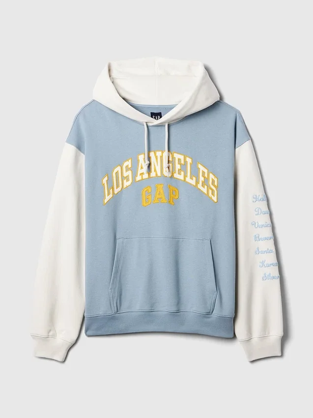GAP Hoodie mit „Los Angeles City“-Logo