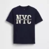 Gap NYC Logo-T-Shirt für Kinder