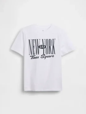 Gap NYC Logo-T-Shirt für Kinder