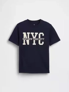 Gap NYC Logo-T-Shirt für Kinder