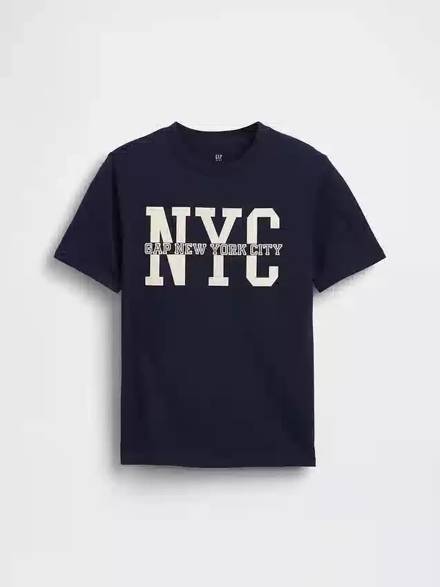 Gap NYC Logo-T-Shirt für Kinder
