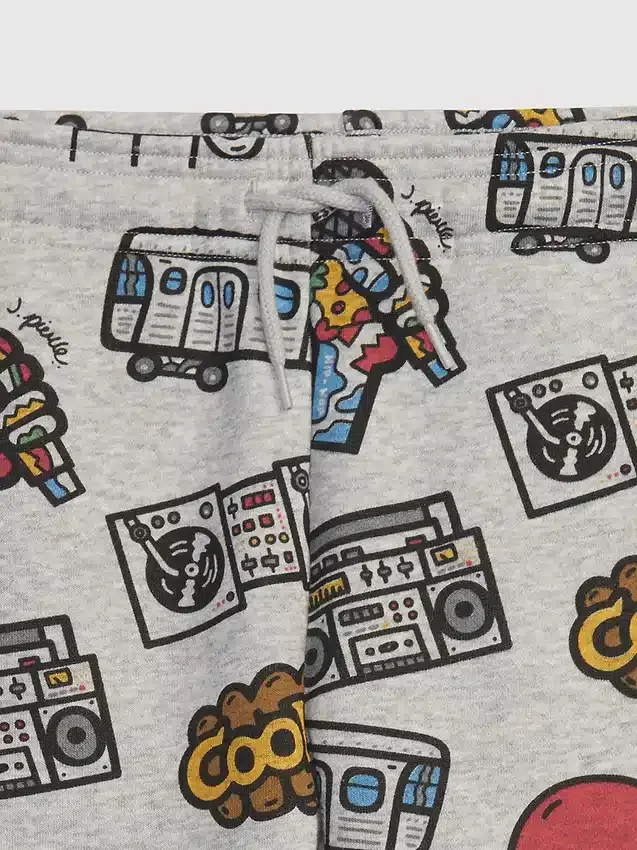 GAP × Rock the Bells Jogginghose mit Grafikprint für Kleinkinder