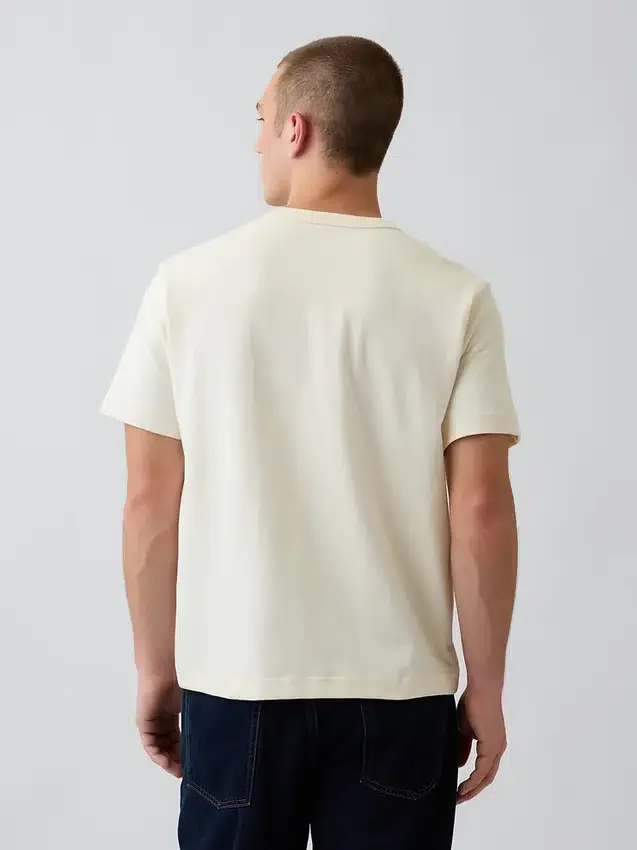 Gap Sport Schweres T-Shirt mit Grafikprint