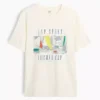 Gap Sport Schweres T-Shirt mit Grafikprint