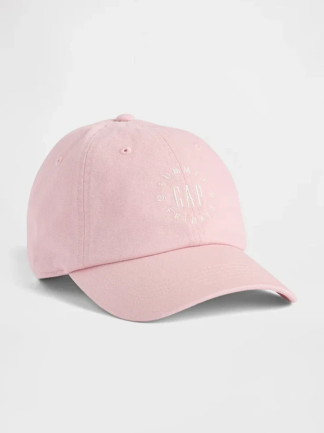 Gap × Summer Fridays Baseballkappe aus Bio-Baumwolle mit Logo
