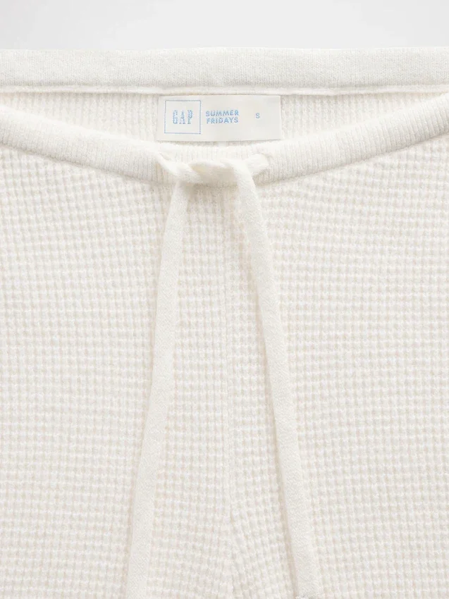 GAP × Summer Fridays CashSoft Waffle Boot-Hose