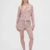Gap × Summer Fridays Flanell-Streifen-Boxershorts