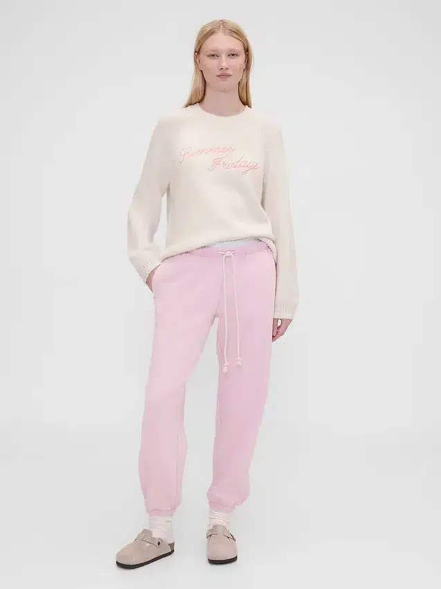 Gap × Summer Fridays Oversized-Pullover mit Logo