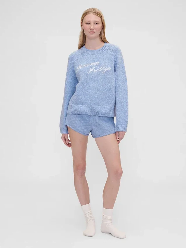 Gap × Summer Fridays Oversized-Pullover mit Logo