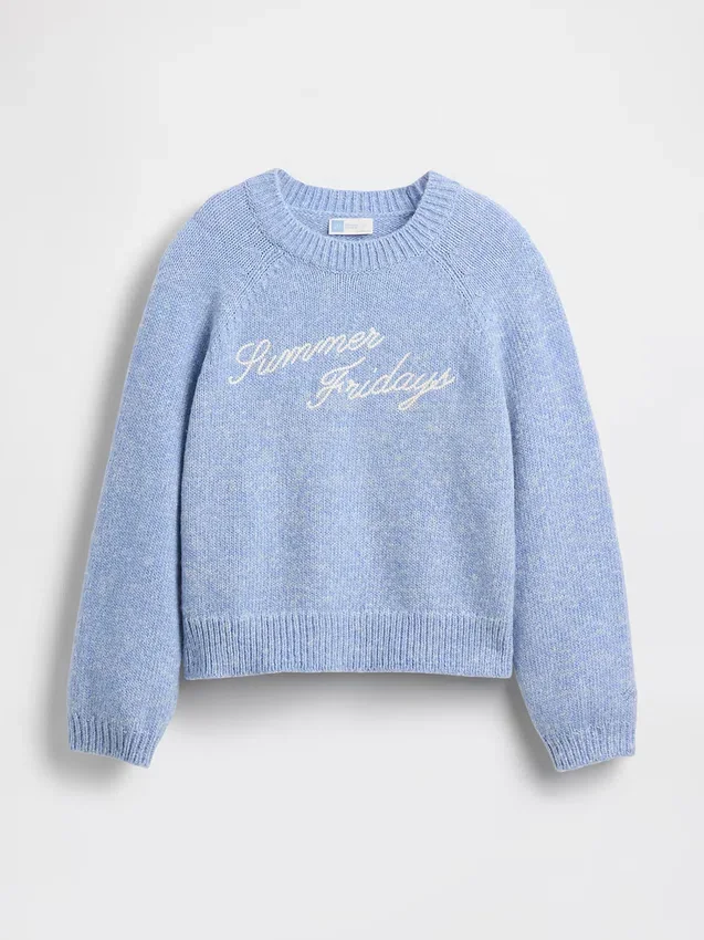 Gap × Summer Fridays Oversized-Pullover mit Logo