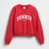 Gap × Summer Fridays Oversized-Raglan-Sweatshirt mit Gap Logo