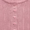 Gap × Summer Fridays Pointelle-Henley-Pyjama-Oberteil