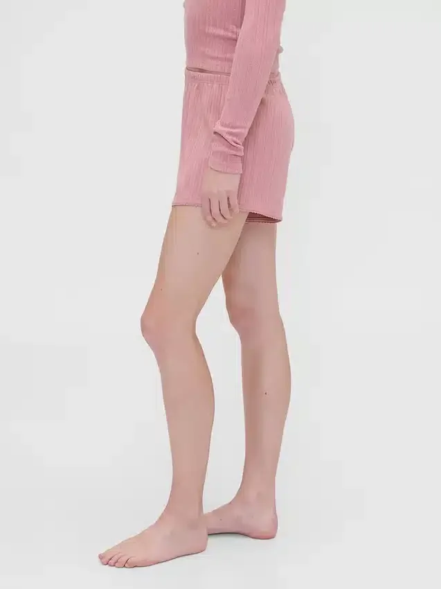 GAP × Summer Fridays Pointelle-Pyjama-Shorts