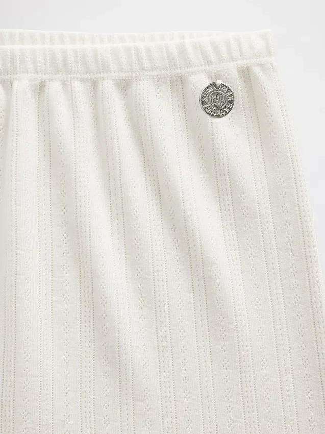 GAP × Summer Fridays Pointelle-Pyjama-Shorts