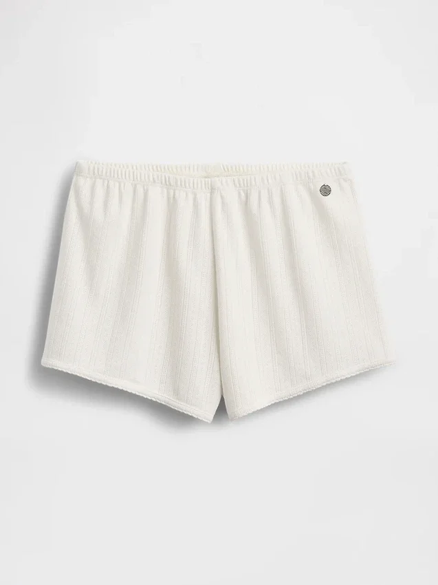 GAP × Summer Fridays Pointelle-Pyjama-Shorts