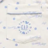 GAP × Summer Fridays Pyjama-Hemd aus Flanell mit Punktmuster in lockerer Passform
