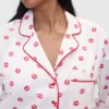 GAP × Summer Fridays Pyjama-Hemd aus Popeline mit lockerer Passform