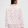 GAP × Summer Fridays Pyjama-Hemd aus Popeline mit lockerer Passform