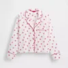 GAP × Summer Fridays Pyjama-Hemd aus Popeline mit lockerer Passform