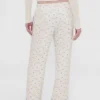 Gap × Summer Fridays Pyjama-Hose aus locker sitzendem Flanell mit Punktmuster