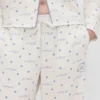 Gap × Summer Fridays Pyjama-Hose aus locker sitzendem Flanell mit Punktmuster