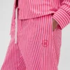 GAP × Summer Fridays Pyjama-Hose aus lockerem Popeline mit Streifen