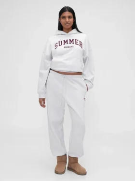 Gap × Summer Fridays Schwere Jogginghose mit Logo in lockerer Passform