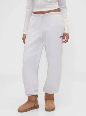 Gap × Summer Fridays Schwere Jogginghose mit Logo in lockerer Passform