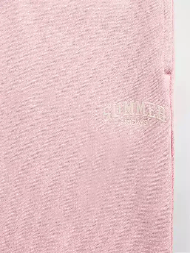 Gap × Summer Fridays Schwere Jogginghose mit Logo in lockerer Passform