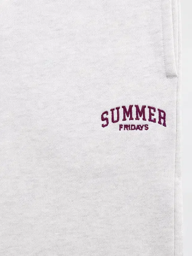 Gap × Summer Fridays Schwere Jogginghose mit Logo in lockerer Passform