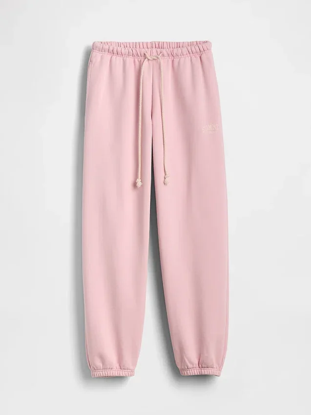 Gap × Summer Fridays Schwere Jogginghose mit Logo in lockerer Passform
