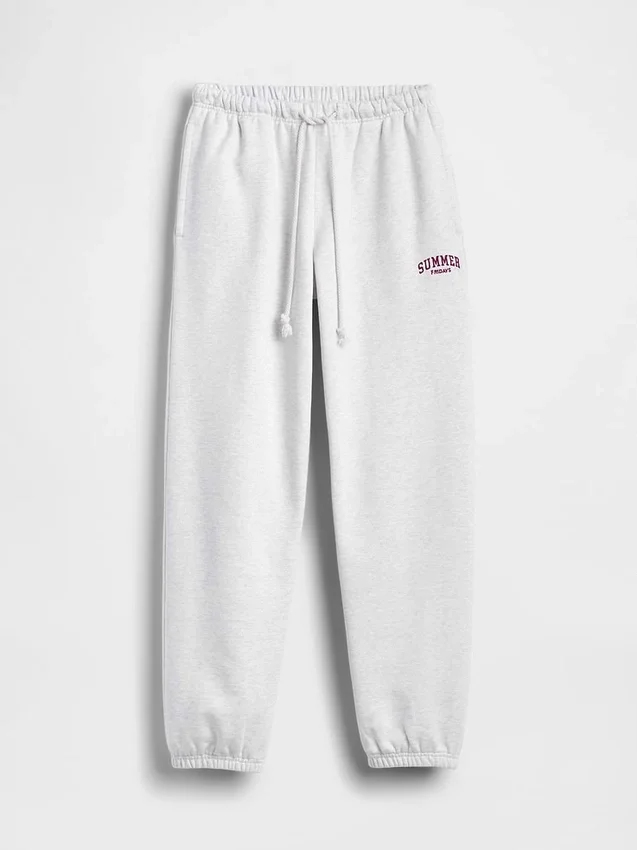 Gap × Summer Fridays Schwere Jogginghose mit Logo in lockerer Passform
