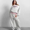 Gap × Summer Fridays Schwere Jogginghose mit Logo in lockerer Passform