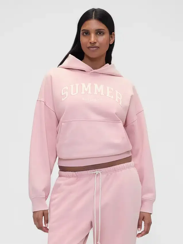 GAP × Summer Fridays Schwerer Oversize-Hoodie mit Logo