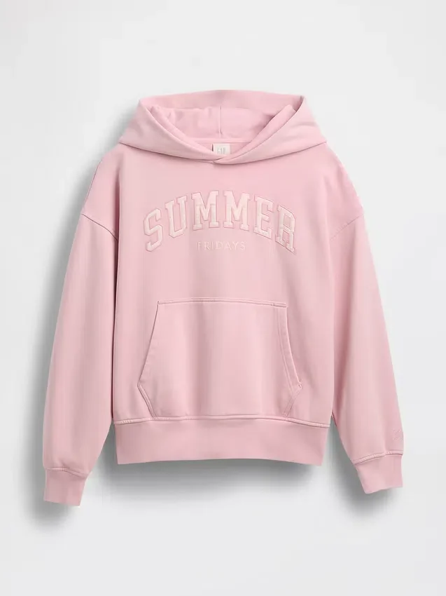 GAP × Summer Fridays Schwerer Oversize-Hoodie mit Logo