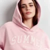 GAP × Summer Fridays Schwerer Oversize-Hoodie mit Logo