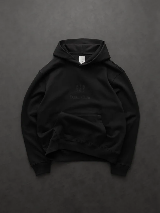 Gap × Sushi Club Schwerer Logo-Hoodie