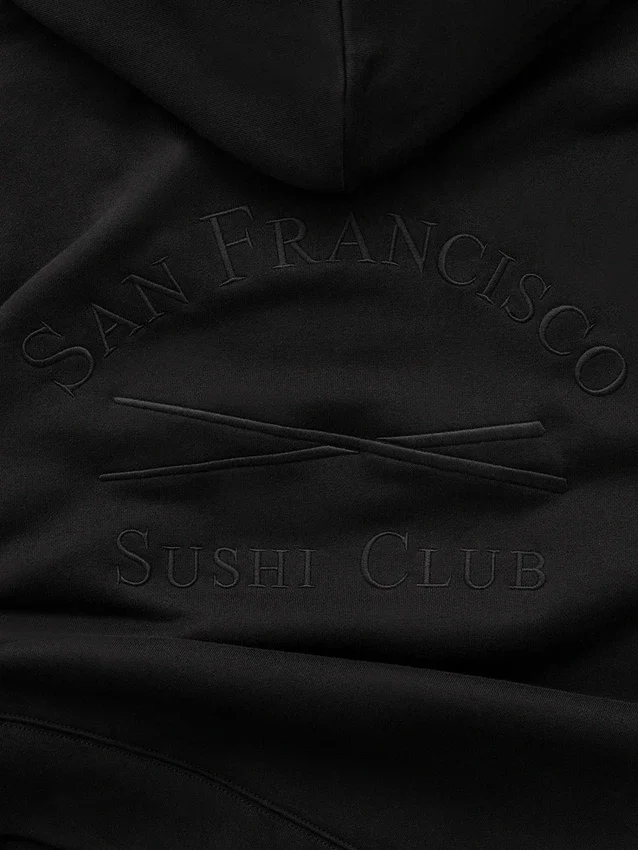 Gap × Sushi Club Schwerer Logo-Hoodie