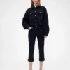 GAP × Victoria Beckham Capri-Jeans mit niedriger Leibhöhe