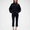 GAP × Victoria Beckham Capri-Jeans mit niedriger Leibhöhe